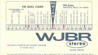 WJBR 99.5 FM Wilmington, Delaware - early 1970s