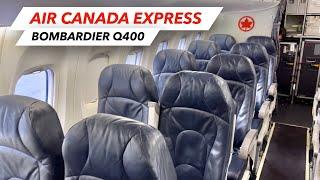 Tough Competition? Air Canada Express at Toronto Island | Bombardier Dash Q400 | Toronto to Montréal