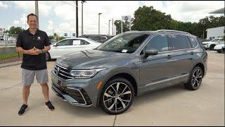 Is the 2024 VW Tiguan R-Line a BETTER compact SUV to buy than Honda CR-V Sport?