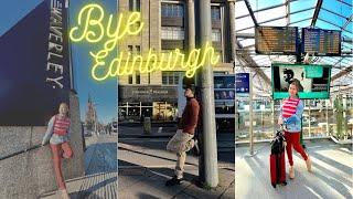 Vlog 27: Bye Edinburgh - Back to London via Lumo Train