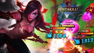 WHEN KATARINA GETS *MAX MEJAI STACKS* AT 15 MINS (PENTA)...