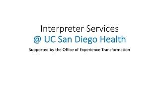 Language Matters at UC San Diego Health