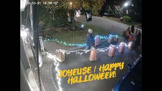 Halloween 2023 sur la rue de Londres au Plateau, Gatineau