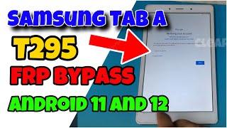 Samsung Tab A T295 Frp Bypass Via Tp