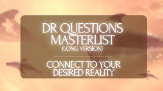 3H+ LOOPED DR QUESTIONS MASTERLIST |Sleep and connect to your desired reality