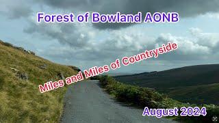 Will this road ever come to an end, it goes on for miles but what gorgeous scenery in Bowland