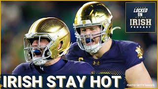 Notre Dame HANDLES Virginia 35-14! Irish defense playing the best in the country | REACTION