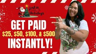 Earn Instant Daily Cash Gifts Just In Time 4 Holidays | NEW LAUNCH