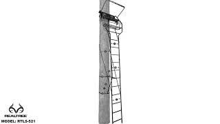 RTLS-521 - Realtree 18' Two Person Deluxe Ladderstand 3D Assembly Video