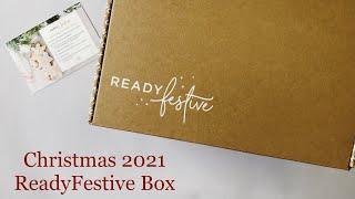 ReadyFestive | 2021 Christmas Subscription Box Unboxing