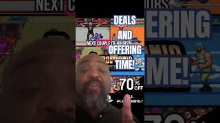 #Deals and #Offering LAST CALL!RetroMania Wrestling is on sale everywhere for $8.99 if you wheel!