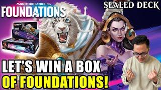 Let's Win Some Boxes Of Foundations! | Arena Direct Win-A-Box | Foundations Sealed Deck | MTG Arena