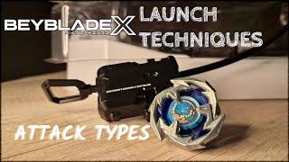 BEYBLADE X Launch Techniques | Part 1: Attack Types