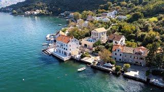 Exclusive Waterfront Complex || of a Villa and a Mini Hotel in Stoliv || Property in Montenegro