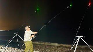 Sea Fishing in North Wales U.K.  (Pensarn Beach)