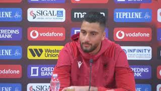 Konferenca për media e futbollistëve Thomas Strakosha & Feta Fetai