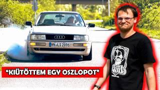 "KICSIT" TÚLTOLTA 🟥 1988 Audi Coupe 2.3  5 HENGER