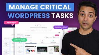 How to Manage Your Most Critical WordPress Maintenance Tasks