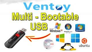 How to Create a Ventoy Multi-Bootable USB: Ultimate Guide to Create Multiple ISO Files on One Drive!