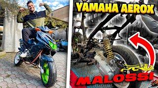 Da ROTTAME a TROFEO YAMAHA AEROX MALOSSI 94cc EP.1