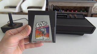 STAR WARS THE EMPIRE STRIKES BACK GAME ATARI 2600 REVIEW RETRO GAMING CLASSIC GAMES REVIEWS AND DEMO