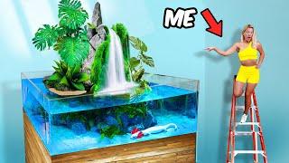 I Built a GIANT Ecosystem for my AXOLOTL...