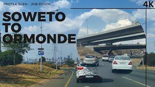 Driving from Protea Glen to Ormonde | SOWETO | JHB South | South Africa |