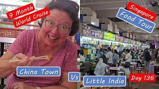 Best Singapore Walking Food Tour – China Town and Little India