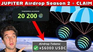 Jupiter AIRDROP Season 2 + CLAIM 2 Airdrops - DO THIS NOW