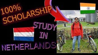 She (Indian ) got full (100%) scholarship to study in Netherlands  ft. @ShwetaMahajanSWS