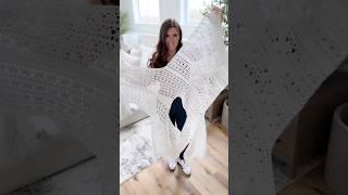 Caribbean Sea Sweater Crochet Pattern - Crochet a Sweater With Built-In Sleeves #crochetsweater