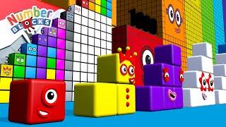 Numberblocks Step Squad 136 vs 25,000,000 - Count to 500,000,000 Song - Learn to Count BIG Numbers