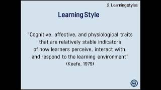 SLA & Learning Style