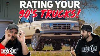 Rating YOUR 90's trucks || From The Gallery