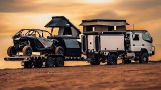 FUSO X TOURER + $50K + TOY HAULER + POLARIS RZR WALKTHROUGH