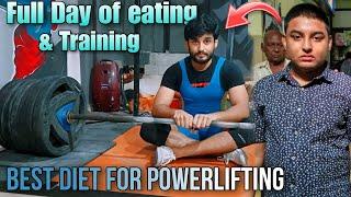 Full day of eating & training for Powerlifting || The Deadlift Asylum