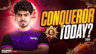 KYA AAJ CONQUEROR HOGA..? DAY - 3 | BGMI LIVE