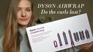 Dyson Airwrap Long - Unboxing, First impressions & Do the curls last?