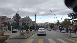 Tokat City Center, Türkiye - Driving 4K - Şehir Merkezi Turu