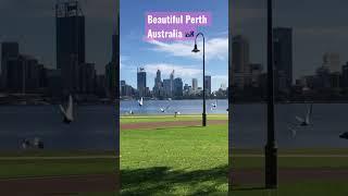 Beautiful Perth city ️ #autumn #australia #perth #morningshow