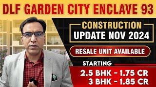 DLF Garden City enclave 93| Gated Builder Floor| Construction Update Nov'24|Cont for Purchase & Sell