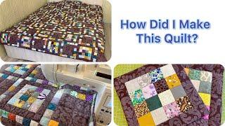 Sew a Quilt of Any Size on a Household Sewing Machine!