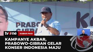 Gelar Konser Bertajuk Indonesia Maju, Prabowo Joget Gemoy di Depan Pendukung | Kabar Pagi tvOne