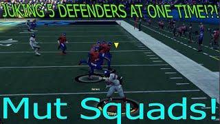 Juking 5 Defenders at One Time!?! Madden 18 Mut Squads Gameplay!