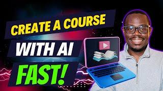 How to Create a Course with AI in Minutes | Make $500 Per Day