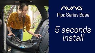 Installing Nuna Pipa Base in 5 seconds | Luna Baby Store