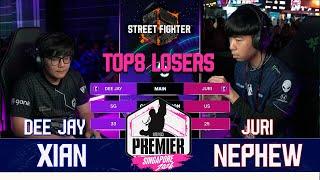 TOP8 LOSERS XIAN VS NEPHEW - DAY 3 - Super Premier Singapore - Capcom Pro Tour 2024