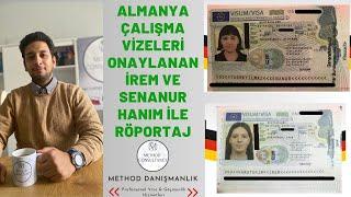 Almanya Çalışma Vizesi - İrem ve Senanur Hanım Almanya Yolcusu Artık ! #almanya #schengen #vize