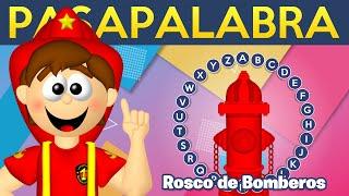 JUEGO DE PASAPALABRA FAMILIAR  ¡Rosco de los Bomberos!  PASAPALABRA PARA NIÑOS 