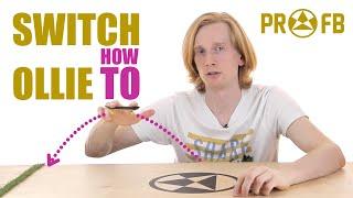 [ENG] SWITCH OLLIE FINGERBOARD tutorial with Nick Uvarov - How to do Switch Ollie on a fingerboard?